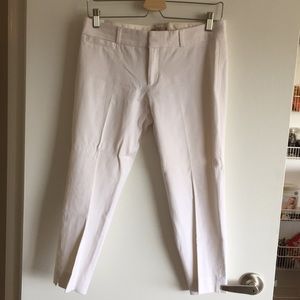 White Banana Republic Sloan Pants
